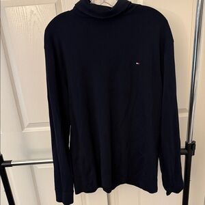 Tommy Hilfiger Men's Navy Turtleneck